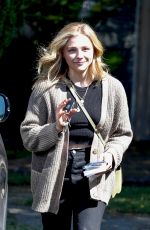 CHLOE MORETZ Heading to a Orthodontist Appointment in Hollywood 09/30/2022