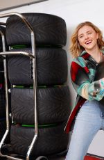 CHLOE MORETZ Visits Williams Racing at Formula 1 United States Grand Prix in Austin 10/22/2022