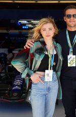 CHLOE MORETZ Visits Williams Racing at Formula 1 United States Grand Prix in Austin 10/22/2022