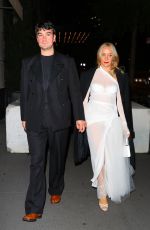 CHLOE SEVIGNY Arrives a Pre-reception Dinner for Bones and All at Boulud Sud in New York 10/06/2022