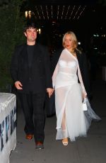 CHLOE SEVIGNY Arrives a Pre-reception Dinner for Bones and All at Boulud Sud in New York 10/06/2022