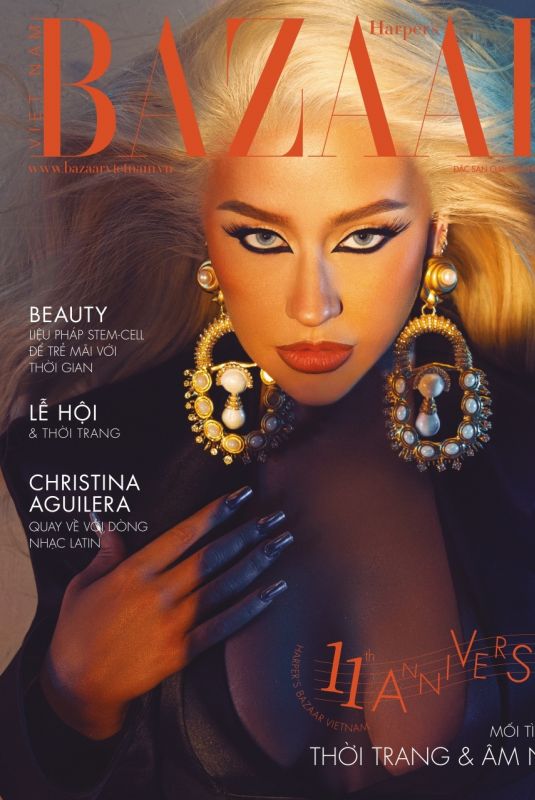 CHRISTINA AGUILERA for Harper