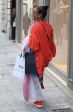 CHRISTINA MILIAN Out Shopping in Paris 09/30/2022