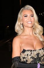 CHRISTINE MCGUINNES Leaves National TV Awards Afterparty in London 10/13/2022
