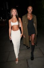 CHYNA MILLS and TALIA LEWIS COLE Arrives at Oh Polly Launch in London 10/05/2022
