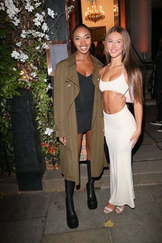 CHYNA MILLS and TALIA LEWIS COLE Arrives at Oh Polly Launch in London 10/05/2022