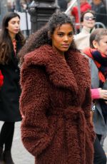 CINDY BRUNA Arrives at Stella McCartney Spring/Summer 2023 Fashion Show in Paris 10/03/2022