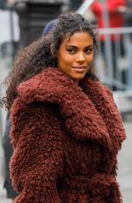 CINDY BRUNA Arrives at Stella McCartney Spring/Summer 2023 Fashion Show in Paris 10/03/2022