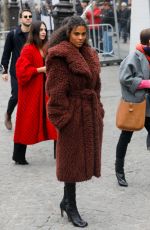 CINDY BRUNA Arrives at Stella McCartney Spring/Summer 2023 Fashion Show in Paris 10/03/2022