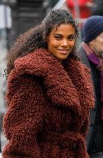 CINDY BRUNA Arrives at Stella McCartney Spring/Summer 2023 Fashion Show in Paris 10/03/2022