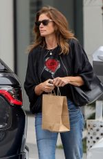 CINDY CRAWFORD at Suria Spa in Santa Monica 10/05/2022