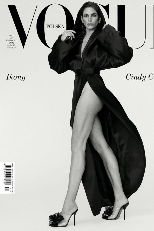 CINDY CRAWFORD for Vogue Magaziune, Poland November 2022