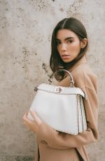 CINDY MELLO for Fendi Peekaboo Bag 2022