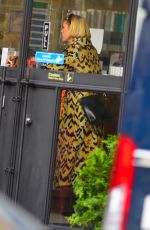 clairE danes HeadING to Great Jones Spa in New York 10/25/2022