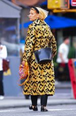clairE danes HeadING to Great Jones Spa in New York 10/25/2022