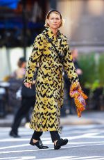 clairE danes HeadING to Great Jones Spa in New York 10/25/2022