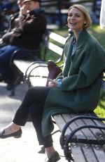 CLAIRE DANES on the Set of Steven Soderburgh