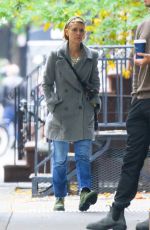 CLAIRE DANES Out and About in New York 10/24/2022