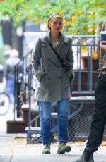 CLAIRE DANES Out and About in New York 10/24/2022