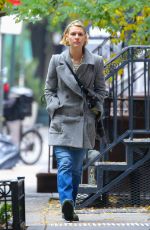 CLAIRE DANES Out and About in New York 10/24/2022