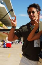 CLAIRE HOLT Visits Williams Racing at Formula 1 United States Grand Prix in Austin 10/22/2022