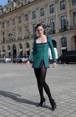 COCO ROCHA Out at Paris Fashion Week 09/30/2022