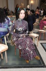 CRISTIN MILIOTI at Ulla Johnson Fashion Show at NYFW in New York 09/11/2022
