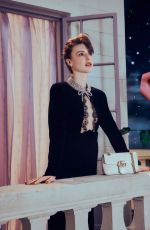 DAISY EDGAR-JONES for Gucci GG Marmont Handbags Collection, October 2022
