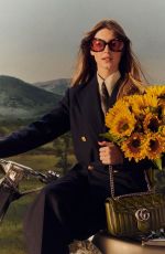 DAISY EDGAR-JONES for Gucci GG Marmont Handbags Collection, October 2022