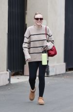 DAKOTA FANNING Leaves Friday Morning Workout Class in Beverly Hills 10/14/2022