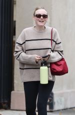 DAKOTA FANNING Leaves Friday Morning Workout Class in Beverly Hills 10/14/2022