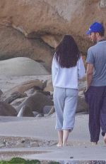 DAKOTA JOHNSON and Chris Martin Out at a Beach in Malibu 10/16/2022
