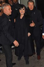 DEMI LOVATO Leaves Beacon Theatre in New York 10/18/2022