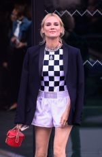 DIANE KRUGER Arrives at Chanel SS23 Show at Paris Fashion Week 10/04/2022