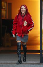 DIANNE BUSWELL Heading to Strictly Come Dancing Rehersal in London 10/21/2022