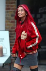 DIANNE BUSWELL Heading to Strictly Come Dancing Rehersal in London 10/21/2022