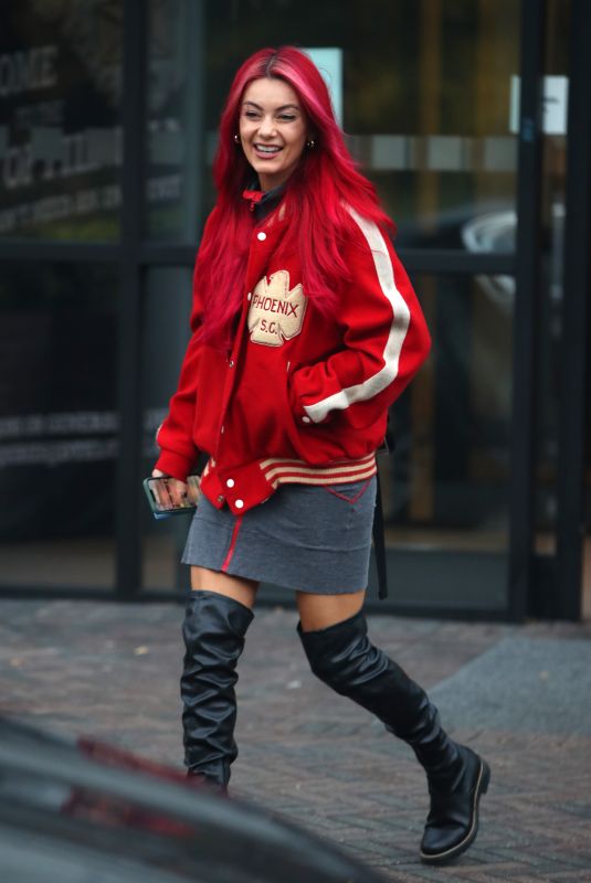 DIANNE BUSWELL Heading to Strictly Come Dancing Rehersal in London 10/21/2022