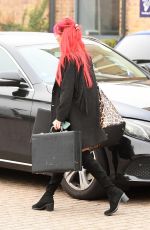 DIANNE BUSWELL Leaves Her Hotel in London 09/30/2022