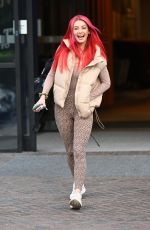 DIANNE BUSWELL Leaves Her Hotel in London 10/07/2022