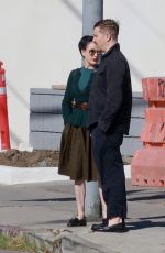 DITA VON TEESE and Adam Rajcevich Out for Lunch at Little Dom