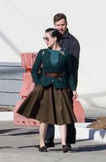 DITA VON TEESE and Adam Rajcevich Out for Lunch at Little Dom