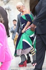 DOJA CAT Arrives at Thom Browne Womenswear Spring/Summer 2023 Show at Paris Fashion Week 10/03/2022