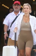 DOMENICA CARALCO Arrives at Airport in Perth Airport 10/17/2022