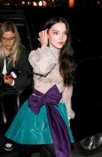 DOVE CAMERON Arrives at Valentino Dinner in Paris 10/02/2022
