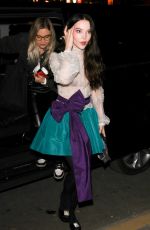DOVE CAMERON Arrives at Valentino Dinner in Paris 10/02/2022