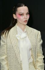 DOVE CAMERON at Valentino Fashion Show at PFW in Paris 10/02/2022