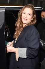 DREW BARRYMORE Arrives at Her Show in New York 10/24/2022