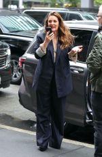 DREW BARRYMORE Arrives at Her Show in New York 10/24/2022
