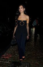 DUA LIPA Arrives at Vogue Forces of Fashion Event in London 10/14/2022