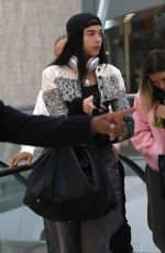DUA LIPA in a Baggy Jeans Arrives at JFK Airport in New York 10/02/2022